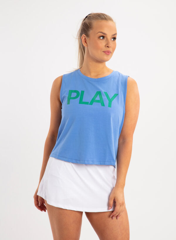 Crop Tank Top Play