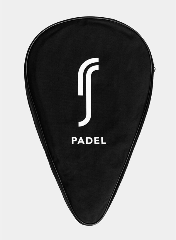 RS Padel Racket Cover - Black/White – RS Sports Brasil